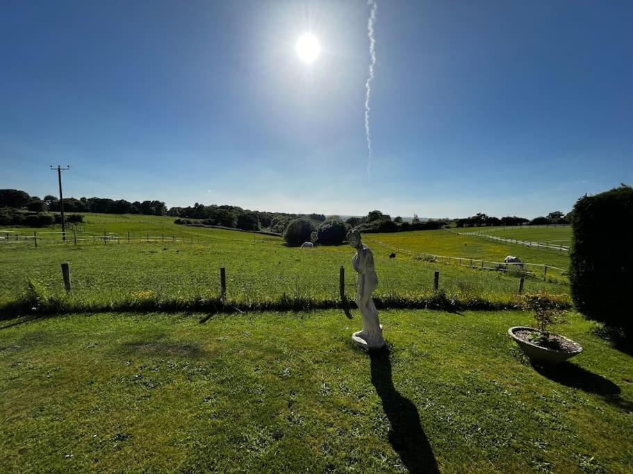 Byre - Farm Cottage On 9 Acre Equestrian Small Holding Salisbury Buitenkant foto